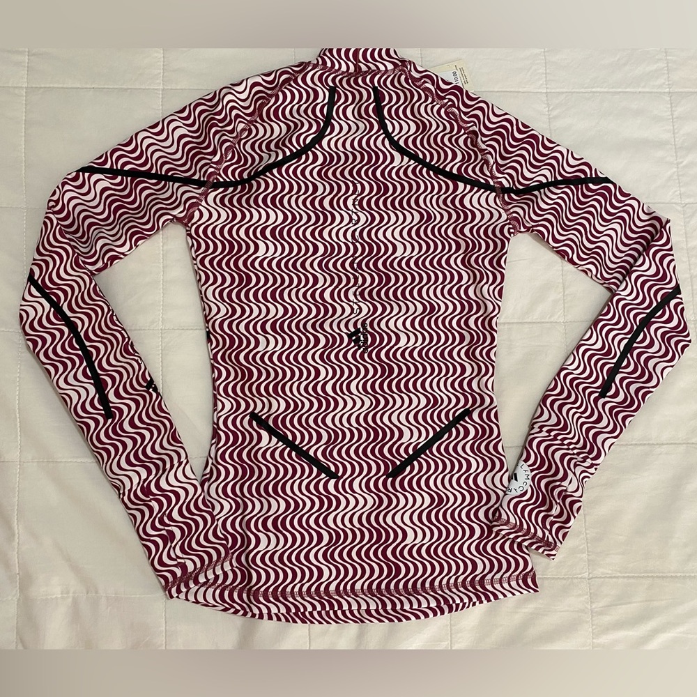 Adidas By Stella McCartney TruePurpose fitted  printed long sleeve top - Picture 7 of 11